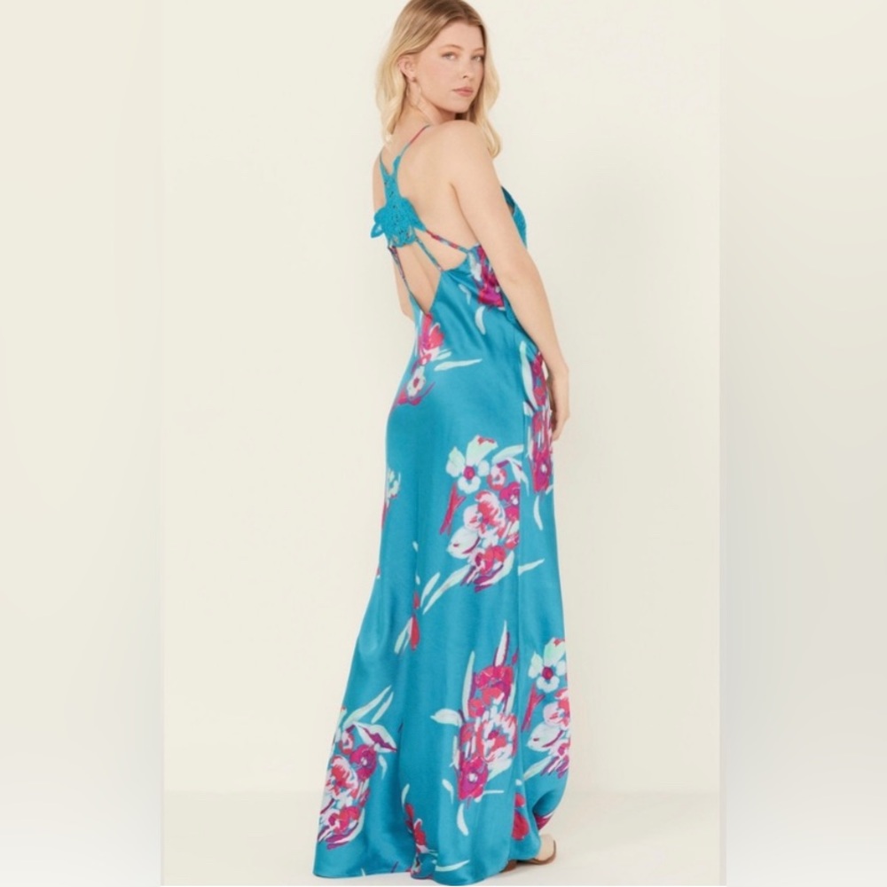 Free People Forever Yours Floral Sleeveless Maxi Dress